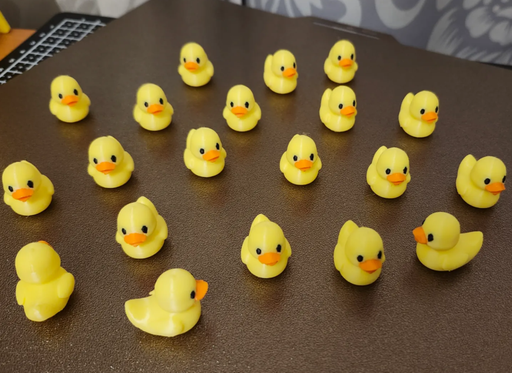 Canards miniatures décoratifs — Lot de figurines